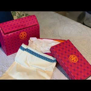 Tory Burch Shoe Box packaging set